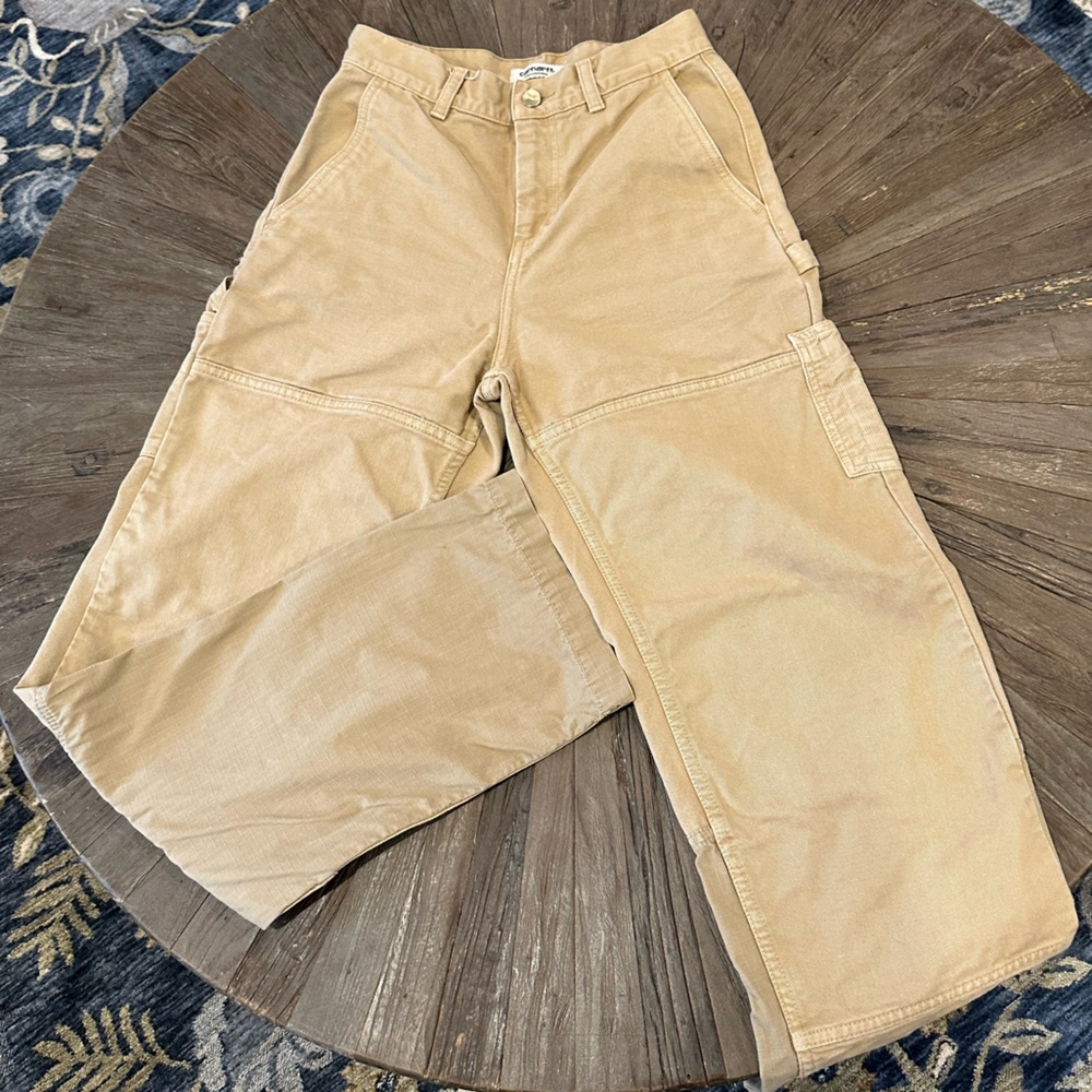 Carhartt Work in Progress High Waisted Medley Pant - Tan Cargo Pants